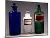Glass Apothecary Bottles, England-null-Mounted Giclee Print
