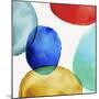 Glass Blobs II-Eva Watts-Mounted Art Print