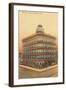 Glass Block Building, Norwalk, Ohio-null-Framed Art Print