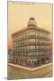 Glass Block Building, Norwalk, Ohio-null-Mounted Art Print