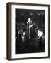 Glass Blowers at Work Developing Various Glassware at Corning Glass Plant-Margaret Bourke-White-Framed Photographic Print