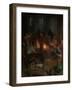 Glass Blowers of Murano, 1886-Charles Frederic Ulrich-Framed Giclee Print