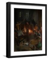 Glass Blowers of Murano, 1886-Charles Frederic Ulrich-Framed Giclee Print