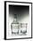 Glass Bottle and Glass Drinking Glass-null-Framed Giclee Print