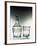 Glass Bottle and Glass Drinking Glass-null-Framed Giclee Print