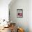 Glass Bottle with Pomegranate Juice and Pomegranate-Jana Ihle-Framed Stretched Canvas displayed on a wall