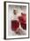 Glass Bottle with Pomegranate Juice and Pomegranate-Jana Ihle-Framed Photographic Print