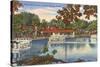 Glass Bottom Boats, Silver Springs, Florida-null-Stretched Canvas