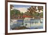 Glass Bottom Boats, Silver Springs, Florida-null-Framed Premium Giclee Print