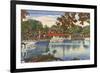 Glass Bottom Boats, Silver Springs, Florida-null-Framed Premium Giclee Print