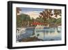 Glass Bottom Boats, Silver Springs, Florida-null-Framed Art Print