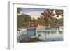 Glass Bottom Boats, Silver Springs, Florida-null-Framed Art Print