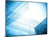 Glass Building Perspective View-Vladitto-Mounted Photographic Print