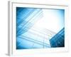 Glass Building Perspective View-Vladitto-Framed Photographic Print