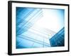 Glass Building Perspective View-Vladitto-Framed Photographic Print