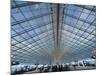 Glass Ceiling Interior of Charles de Gaulle International Airport, Paris, France-Jim Zuckerman-Mounted Photographic Print