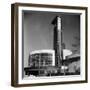 Glass Center Building under Construction on the Grounds of the 1939 New York World's Fair-Alfred Eisenstaedt-Framed Photographic Print