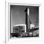 Glass Center Building under Construction on the Grounds of the 1939 New York World's Fair-Alfred Eisenstaedt-Framed Photographic Print