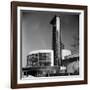 Glass Center Building under Construction on the Grounds of the 1939 New York World's Fair-Alfred Eisenstaedt-Framed Photographic Print