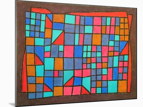 Glass Cladding, c.1940-Paul Klee-Mounted Art Print