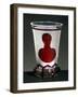 Glass Dedicated to Emperor Franz Joseph, Clear Glass Encased in Red Glass, 1854-null-Framed Giclee Print