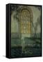 Glass Door onto the Garden-Henri Eugene Augustin Le Sidaner-Framed Stretched Canvas