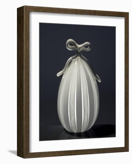 Glass Egg with Filigree Decoration-null-Framed Giclee Print