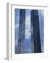 Glass Exterior of a Modern Office Building, La Defense, Paris, France, Europe-Rainford Roy-Framed Photographic Print