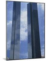 Glass Exterior of a Modern Office Building, La Defense, Paris, France, Europe-Rainford Roy-Mounted Photographic Print