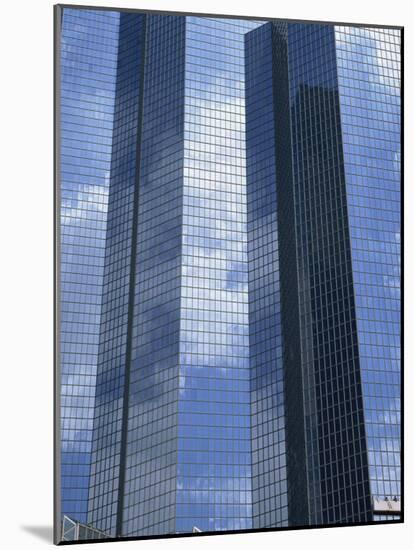 Glass Exterior of a Modern Office Building, La Defense, Paris, France, Europe-Rainford Roy-Mounted Photographic Print