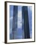 Glass Exterior of a Modern Office Building, La Defense, Paris, France, Europe-Rainford Roy-Framed Photographic Print