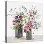 Glass Florals-Asia Jensen-Stretched Canvas