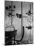 Glass Funnels, Beakers and Retorts Used in Chemical Experiments-null-Mounted Photographic Print
