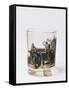 Glass Goblet Decorated with Gospel Scene from Samaritan, Nuremberg-null-Framed Stretched Canvas