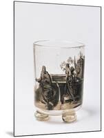 Glass Goblet Decorated with Gospel Scene from Samaritan, Nuremberg-null-Mounted Giclee Print