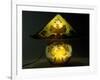 Glass Lamp in Different Layers Created by Acid and Grinding Processes-Emile Galle-Framed Giclee Print