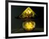 Glass Lamp in Different Layers Created by Acid and Grinding Processes-Emile Galle-Framed Giclee Print