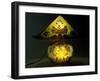 Glass Lamp in Different Layers Created by Acid and Grinding Processes-Emile Galle-Framed Giclee Print