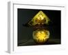 Glass Lamp in Different Layers Created by Acid and Grinding Processes-Emile Galle-Framed Giclee Print