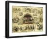 Glass Manufacturing, C1870-null-Framed Giclee Print