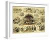 Glass Manufacturing, C1870-null-Framed Giclee Print