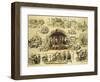 Glass Manufacturing, C1870-null-Framed Giclee Print