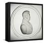 Glass Medallion with Portrait-Donat Nonotte-Framed Stretched Canvas