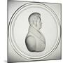 Glass Medallion with Portrait-Donat Nonotte-Mounted Giclee Print