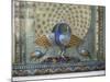 Glass Mosaic Peacock Dating from the Late 19th Century, in City Palace, Udaipur, India-Richard Ashworth-Mounted Photographic Print