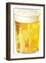 Glass of Beer-null-Framed Art Print