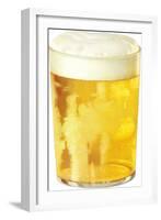 Glass of Beer-null-Framed Art Print