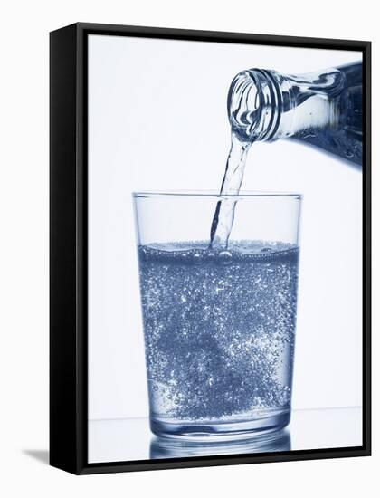 Glass of Mineralwater-Petr Gross-Framed Stretched Canvas