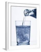 Glass of Mineralwater-Petr Gross-Framed Photographic Print