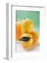 Glass of Orange Juice Beside Several Oranges-Foodcollection-Framed Photographic Print